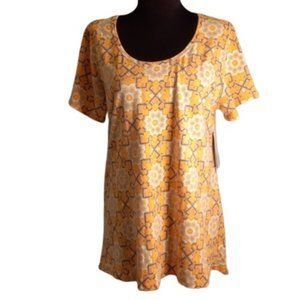 LuLaRoe M Classic T Tee Shirt Geometric Floral